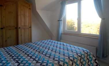 Guest bedroom within the cottage