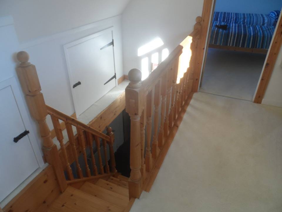 The staircase