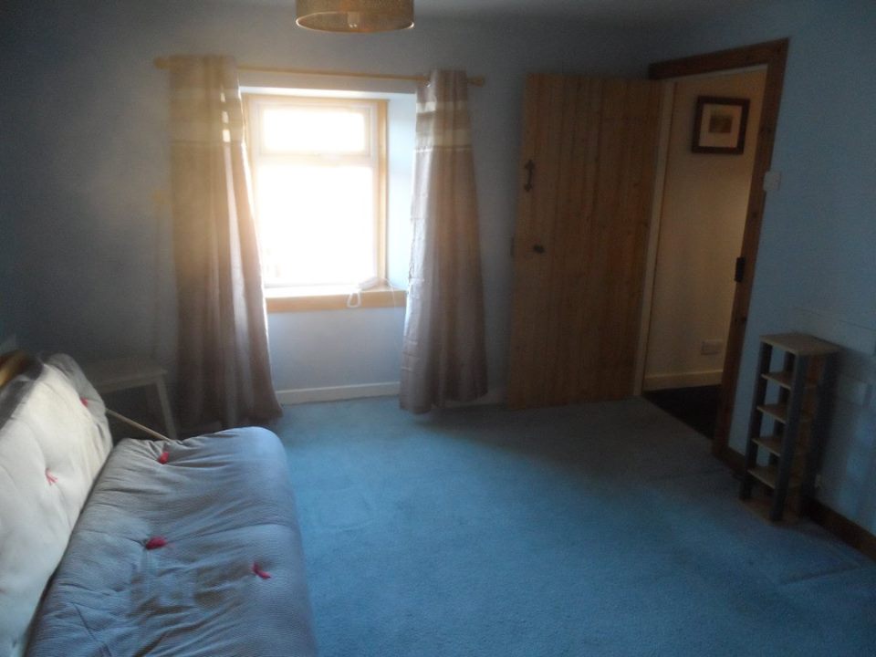 View of the window inside the dining room